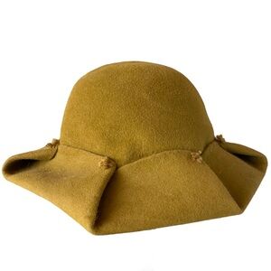 Karema Deodato Galette Velour Folded Brim Felt Hat